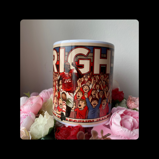Arsenal Wright Retro Vintage Style 11oz (330ml) Ceramic Mug