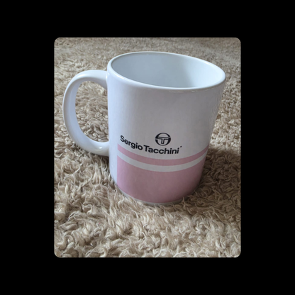 Sergio Tacchini Pink 11oz (330ml) Ceramic Mug