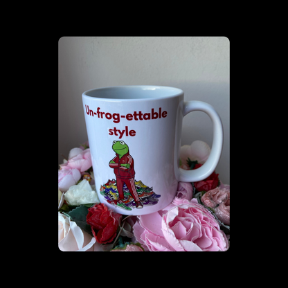 Adidas Kermit Un-Frog-Ettable Style Red 11oz (330ml) Mug