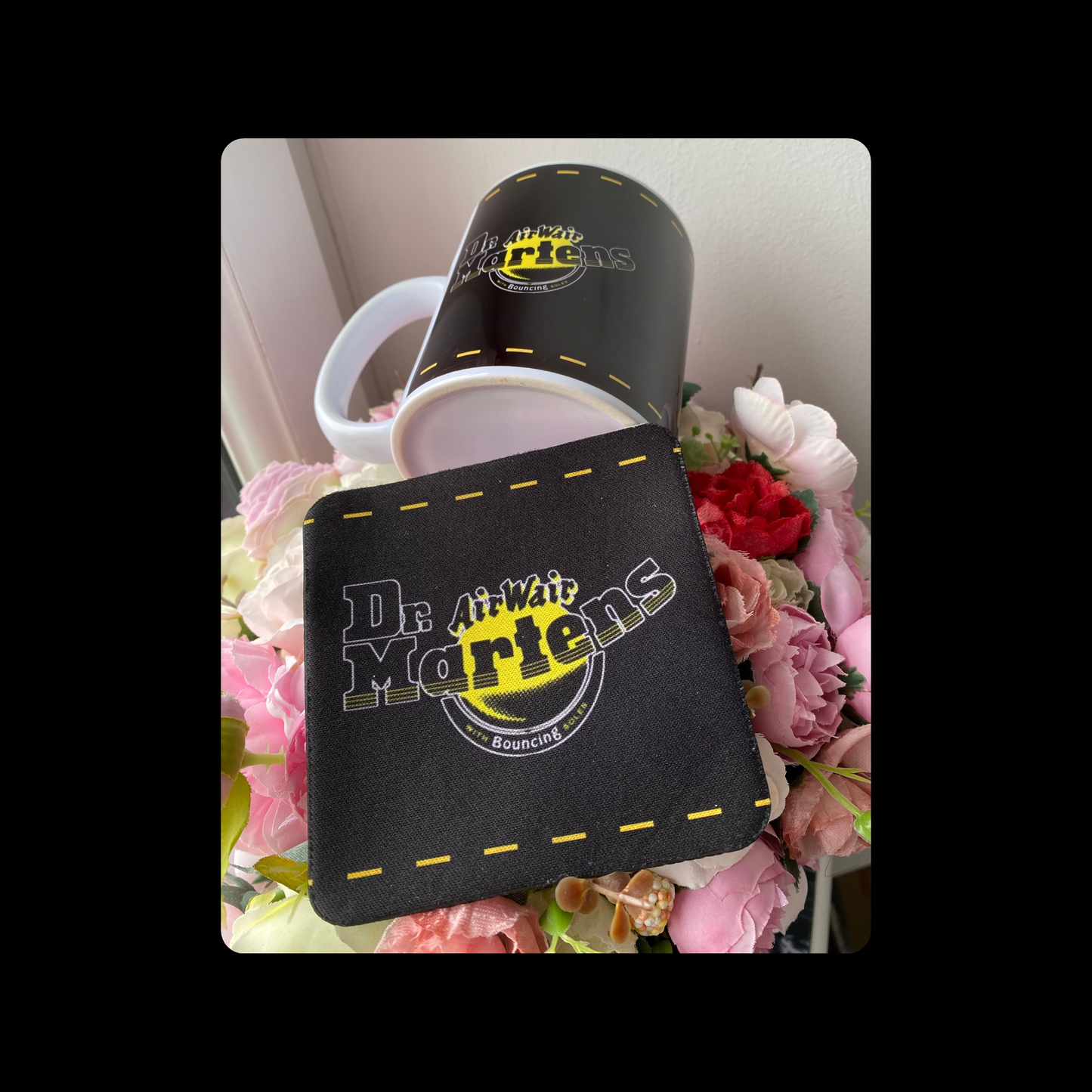 Dr Martens 11oz (330ml) Ceramic Mug & Coaster