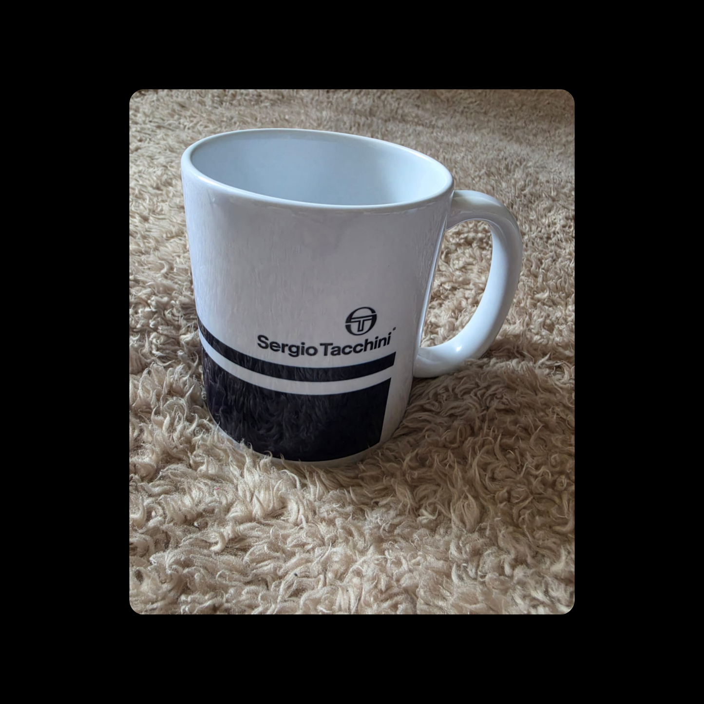 Sergio Tacchini Navy 11oz (330ml) Ceramic Mug