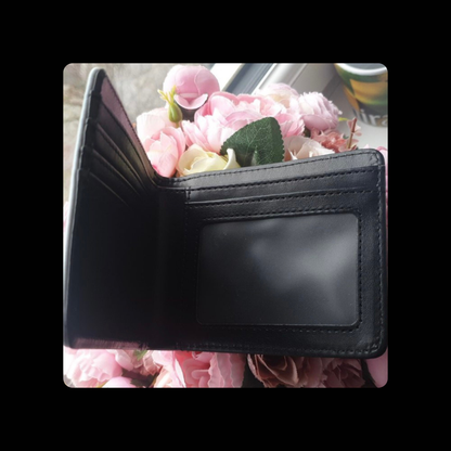 Arsenal 1886 Redcurrant & Gold Cannon PU Material Wallet 10cm x 9.5cm