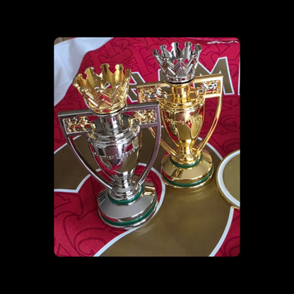 Arsenal Mini Premier League Champions & Gold Invincibles Trophies 9.5cm