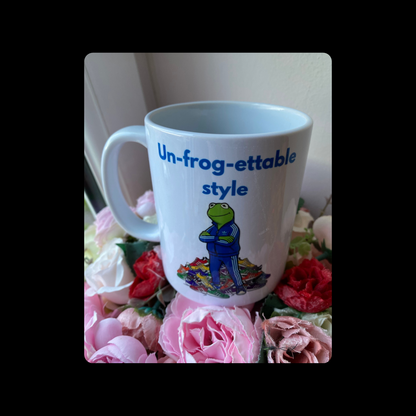 Adidas Kermit Un-Frog-Ettable Style Blue 11oz (330ml) Mug