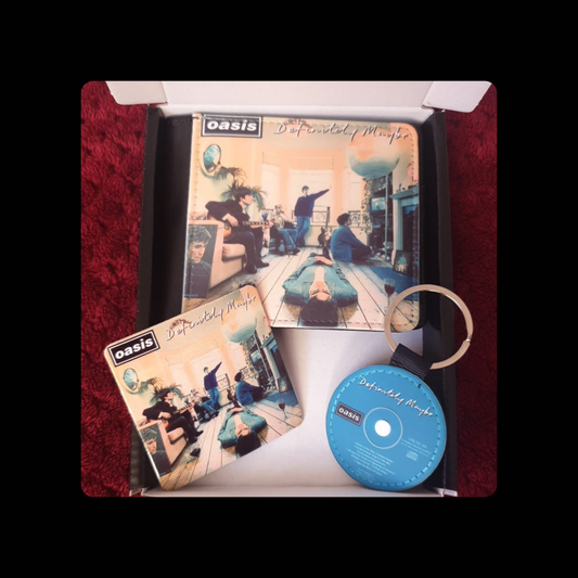 Oasis Definitely Maybe PU Material Wallet Gift Box Set