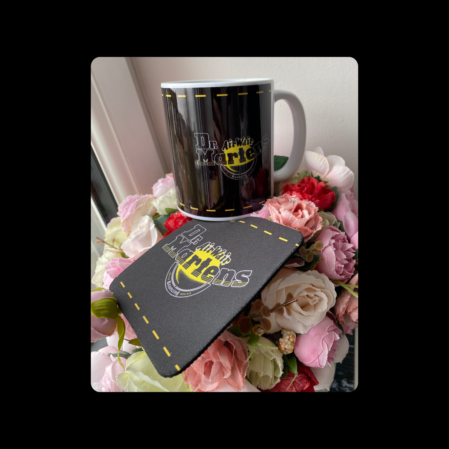 Dr Martens 11oz (330ml) Ceramic Mug & Coaster