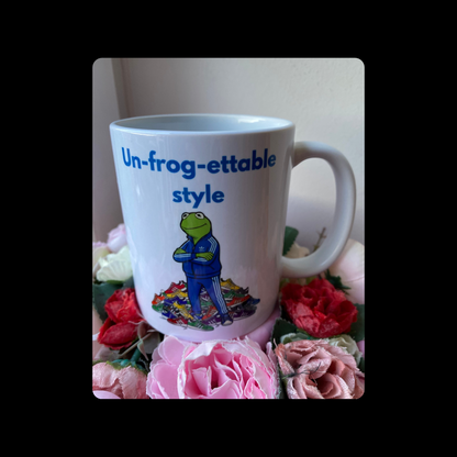 Adidas Kermit Un-Frog-Ettable Style Blue 11oz (330ml) Mug