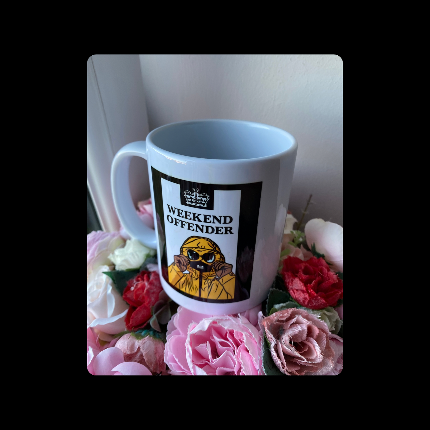 Weekend Offender Yellow Football Casual 11oz (330ml) Ceramic Mug