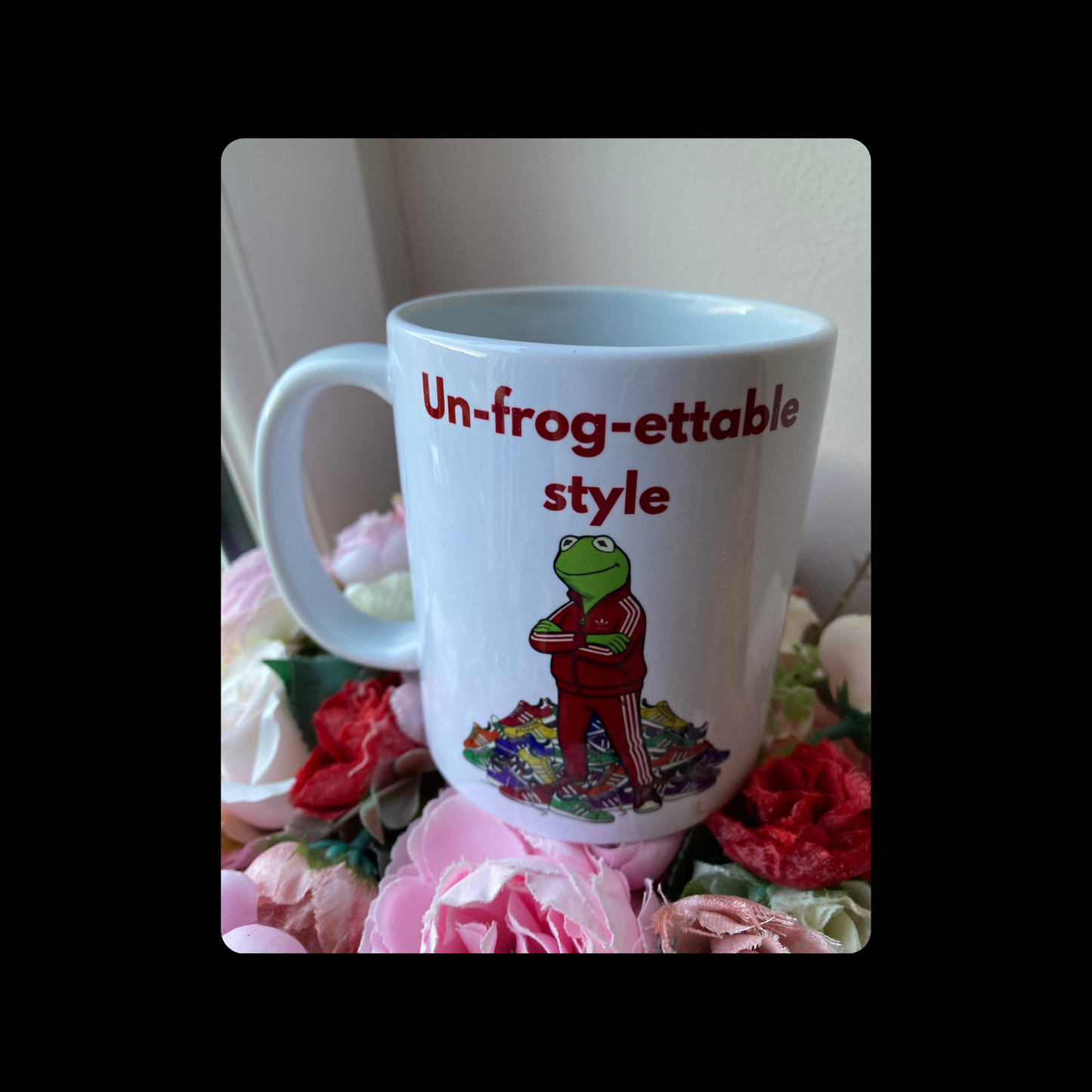 Adidas Kermit Un-Frog-Ettable Style Red 11oz (330ml) Mug