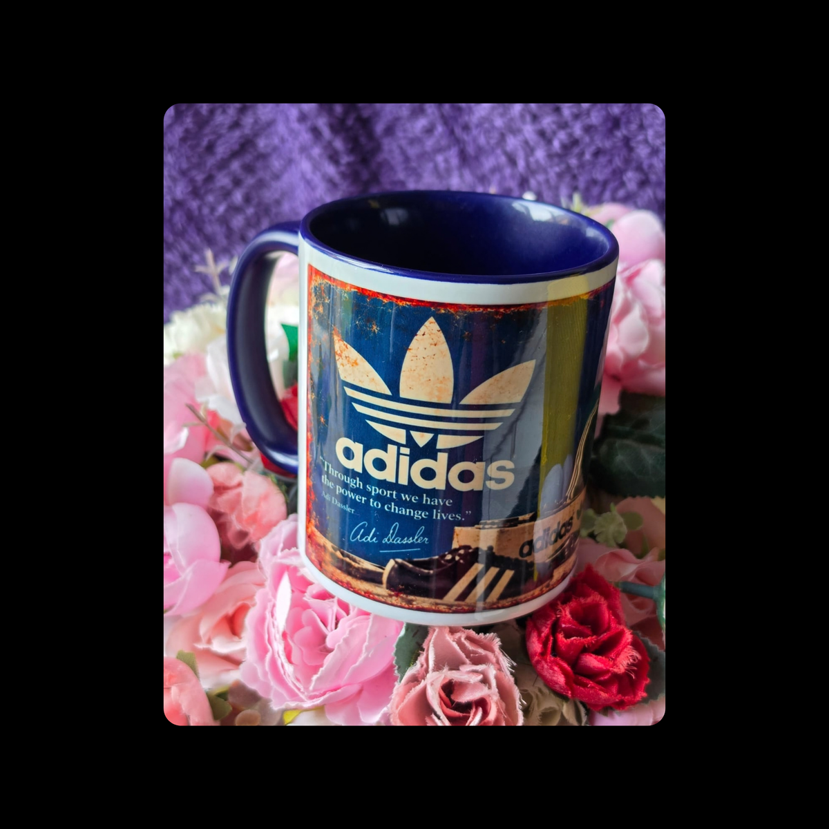 Adidas Adi Dassler Two Colour 11oz (330ml) Ceramic Mug