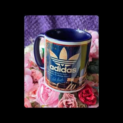 Adidas Adi Dassler Two Colour 11oz (330ml) Ceramic Mug