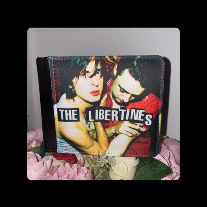 The Libertines PU Material Wallet 10cm x 9.5cm