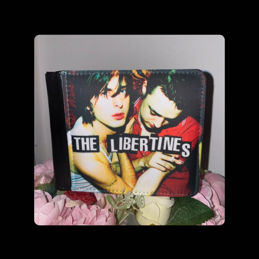 The Libertines PU Material Wallet 10cm x 9.5cm