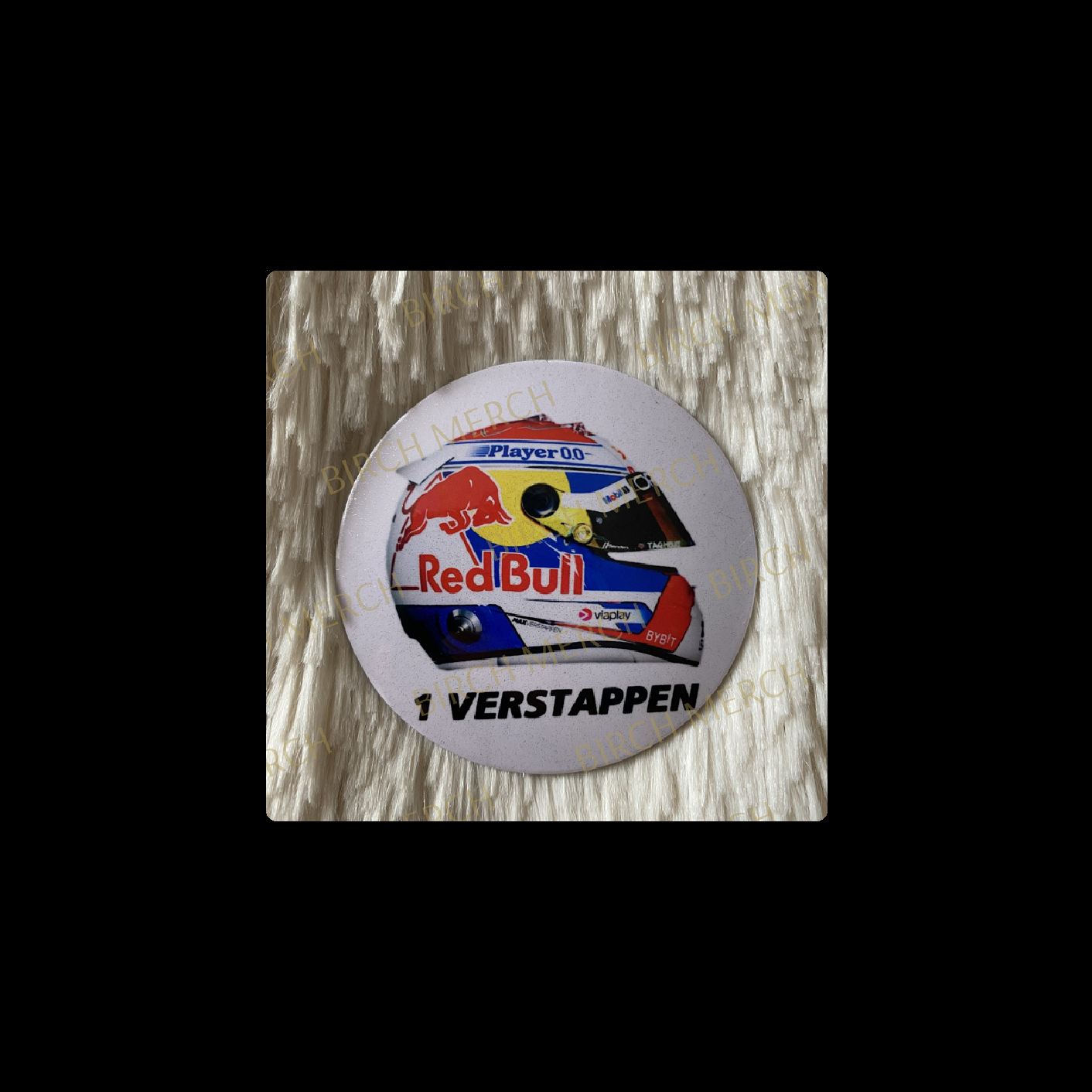 Formula 1 Max Verstappen Square Magnet 6.5cm x 6.5cm