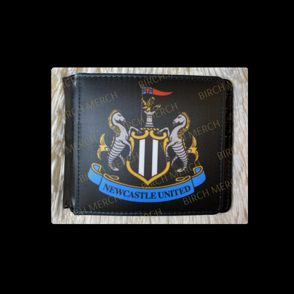 Newcastle United Badge PU Material Wallet 10cm x 9.5cm