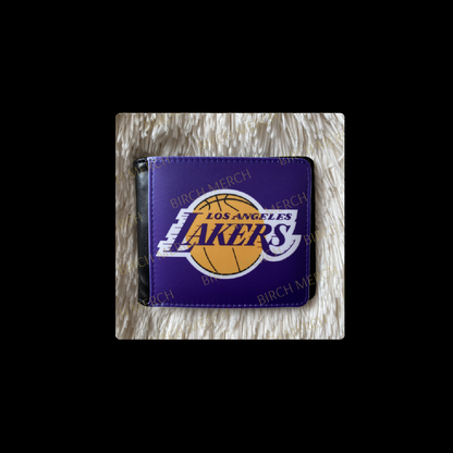 Los Angeles Lakers PU Material Wallet 10cm x 9.5cm