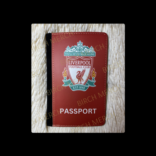 Liverpool Badge PU Material Passport Holder Wallet 15cm x 10cm