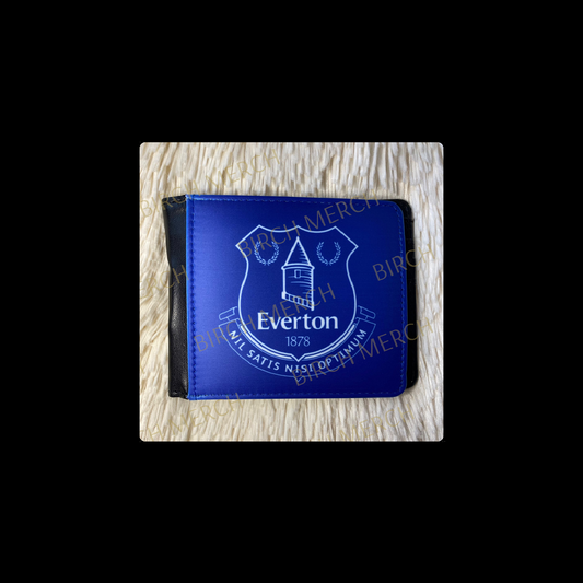 Everton Badge PU Material Wallet 10cm x 9.5cm