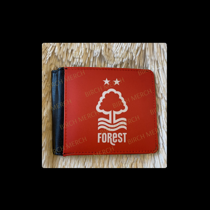 Nottingham Forest Badge PU Material Wallet 10cm x 9.5cm