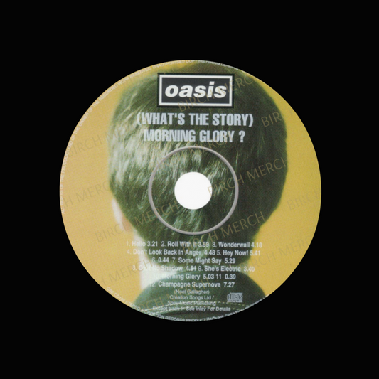 Oasis (Whats The Story) Morning Glory Round Coaster 9cm