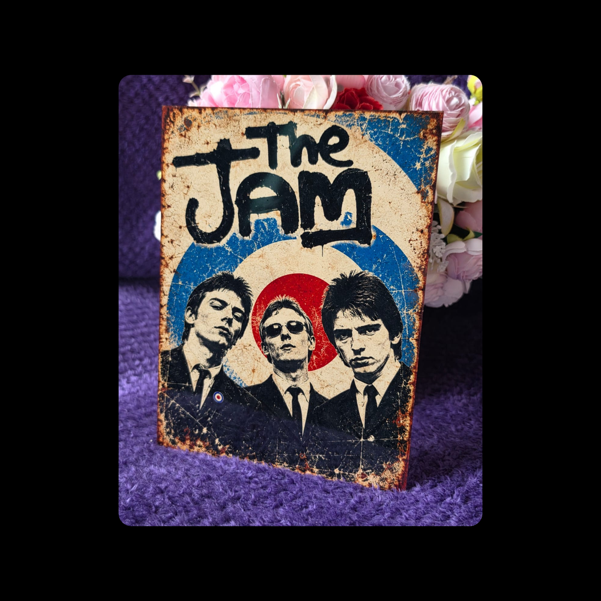 The Jam Metal Bar Sign 15cm x 20cm