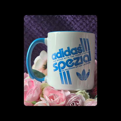 Adidas Spezial White & Blue Two Colour 11oz (330ml) Ceramic Mug (Copy)